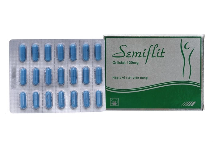 Thuốc trị béo phì Semiflit  hộp 42 viên