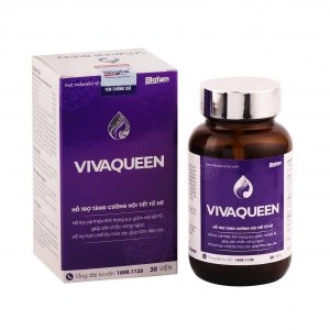 Hỗ trợ tăng cường nội tiết tố nữ Vivaqueen hộp 1 lọ 30 viên