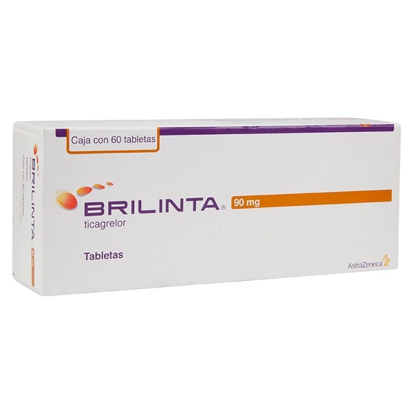 Thuốc ngăn ngừa đột quỵ Brilinta 90mg hộp 60 viên