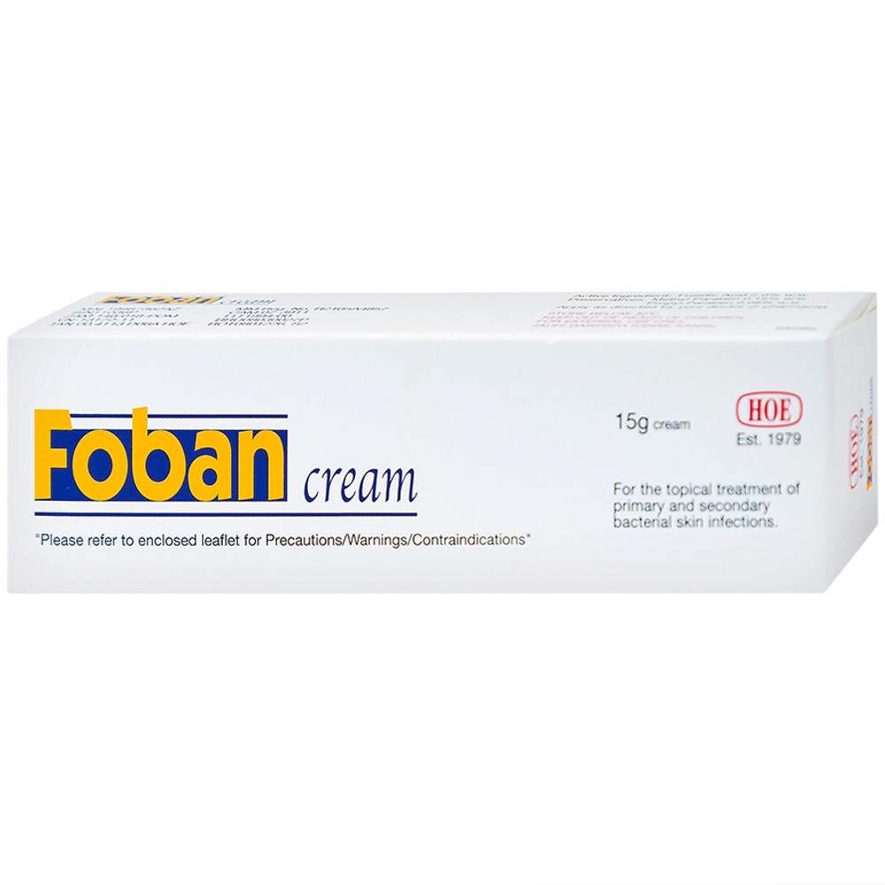 Kem bôi da Foban Cream hộp 1 tuýp 15g