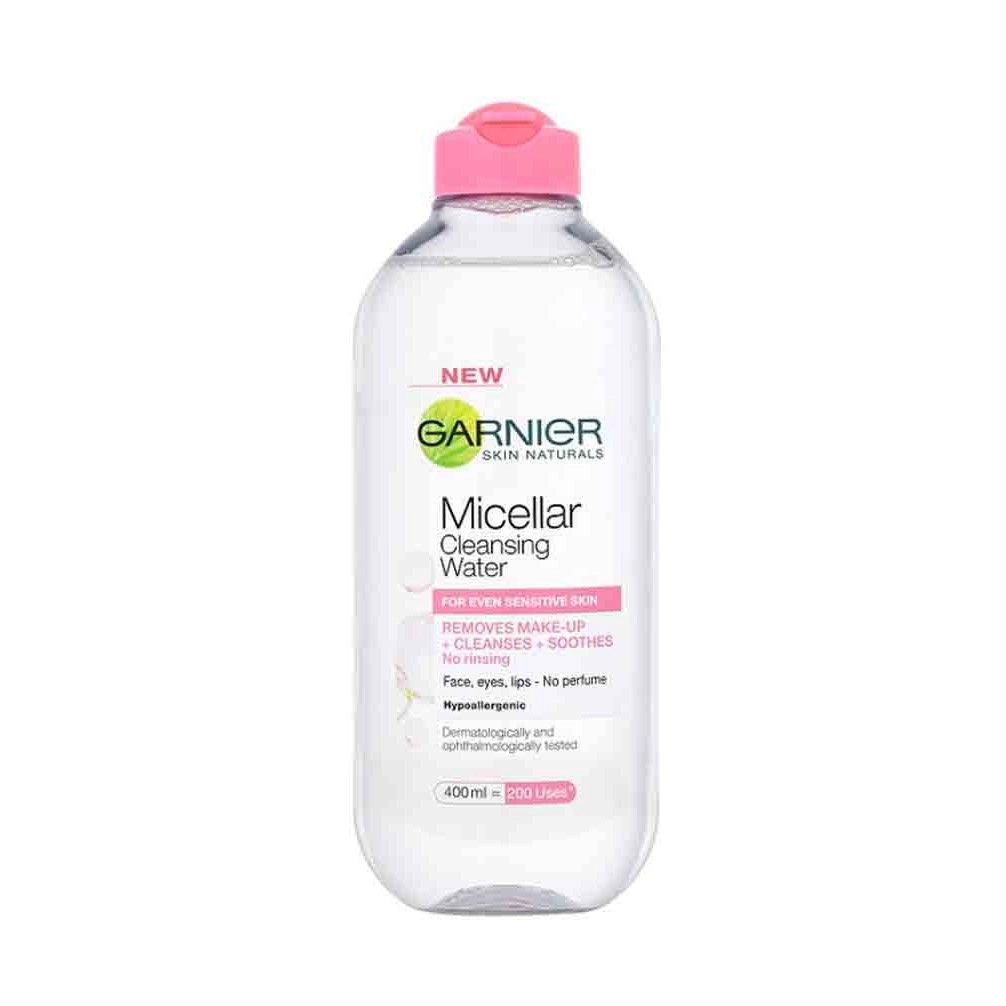 Nước tẩy trang dành cho da nhạy cảm Garnier Micellar Cleansing Water For Sensitive Skin chai 400ml