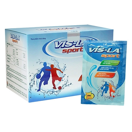 Bổ sung nước, điện giải và vitamin VIS-LA Sport hộp 10 gói x 19g
