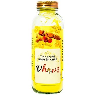 Hỗ trợ chức năng tiêu hóa, giảm tổn thương dạ dày và tá tràng Tinh Nghệ Nguyên Chất Vhoney chai 125g
