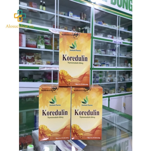 Viên uống tăng cường miễn dịch Koredulin hộp 60 viên