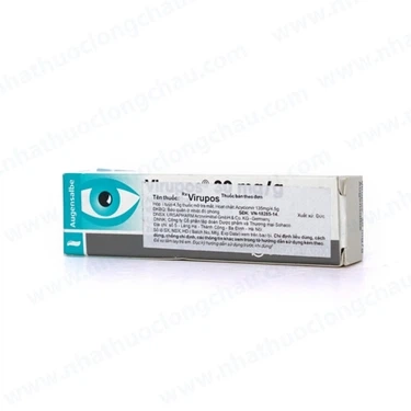 Thuốc mỡ điều trị viêm giác mạc Virupos hộp 1 tuýp 4,5g