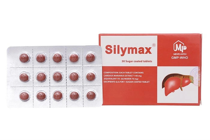 Thuốc trị bệnh gan Silymax hộp 30 viên