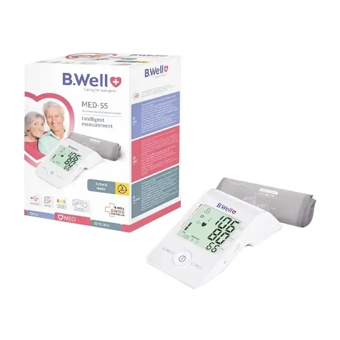 Máy đo huyết áp bắp tay B.Well MED-55 hộp 1 cái