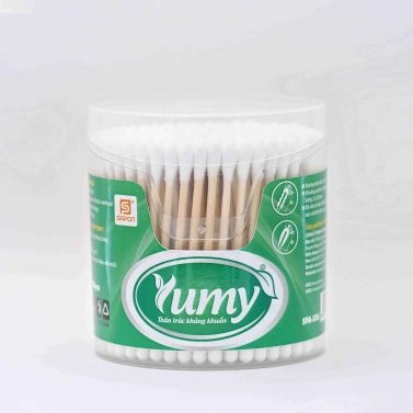 Tăm bông Yumy thân gỗ SPA-526 hộp 200 que
