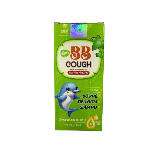 Thực phẩm bảo vệ sức khoẻ Siro BB COUGH hộp 1 lọ x 125ml