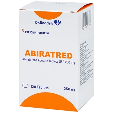 Điều trị bệnh ung thư tiền liệt tuyến Abiratred Dr. Reddy hộp 120 viên