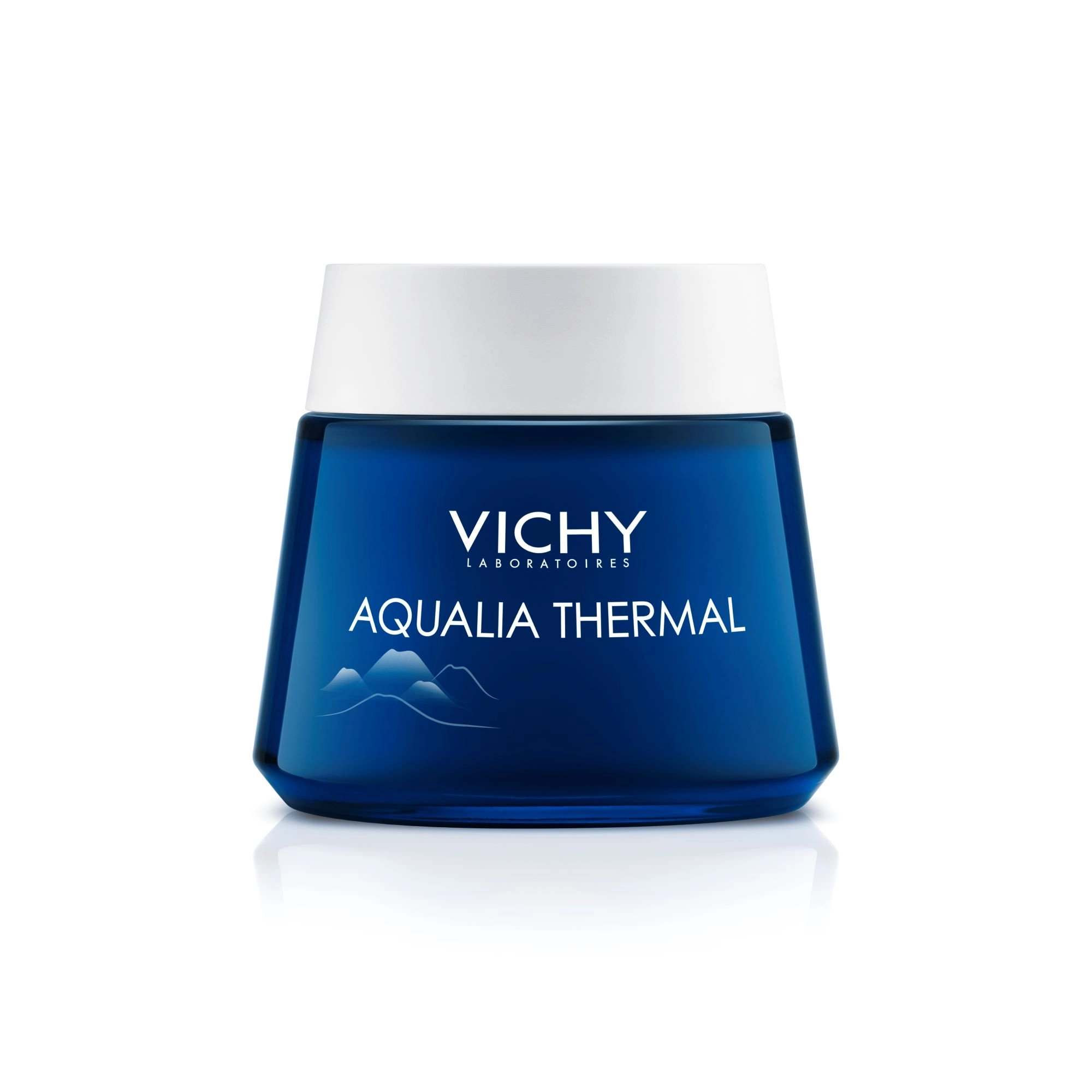 Mặt nạ ngủ dưỡng ẩm giúp làm sáng da Vichy Aqualia Thermal Night Spa hũ 75ml