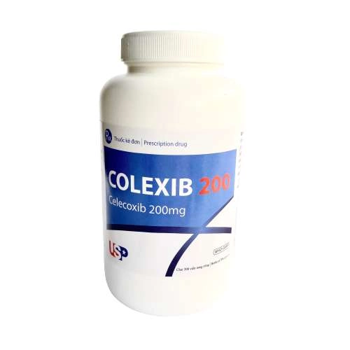 Thuốc giảm đau, kháng viêm COLEXIB 200 chai 200 viên