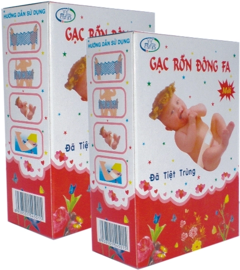 Gạc rốn Đông Fa hộp 10 bịch