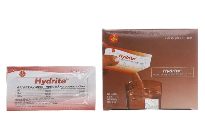 Gói bột bù nước và điện giải Hydrite hộp 30 gói