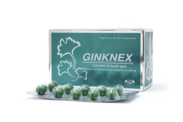 Thuốc tuần hoàn não Ginknex hộp 60 viên