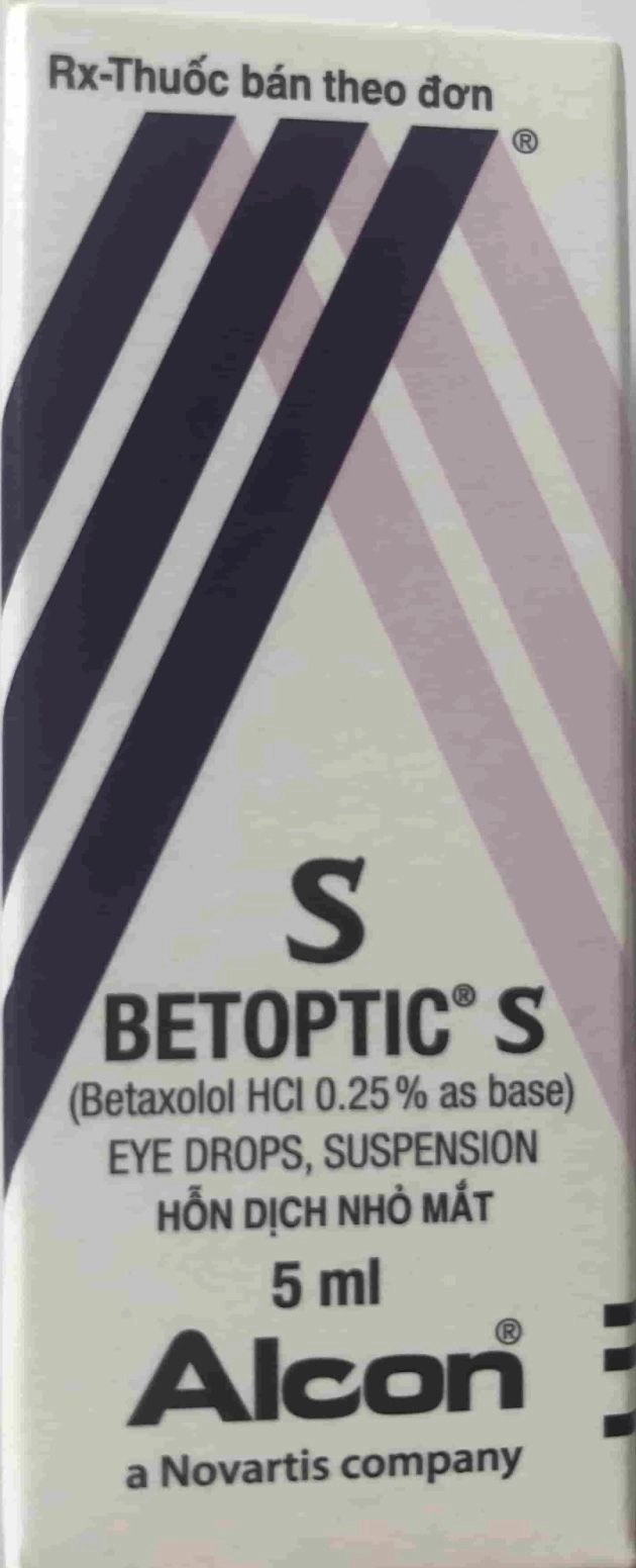 Thuốc nhỏ mắt BETOPTIC S hộp 1 lọ 5ml