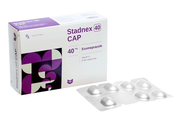 Thuốc ức chế bơm proton Stadnex 40 cap hộp 28 viên