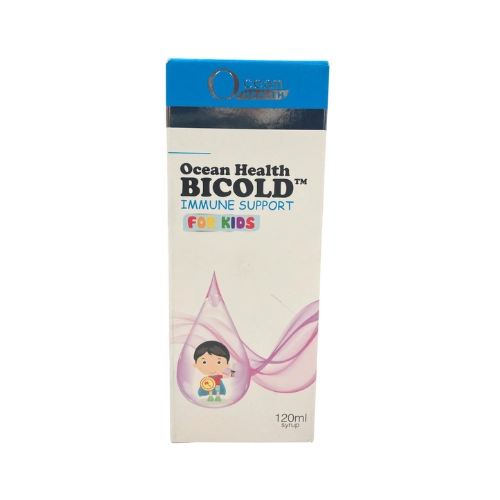 Hỗ trợ tăng cường sức đề kháng cho trẻ Ocean Health Bicold Immune Support For Kids hộp 1 chai 120ml