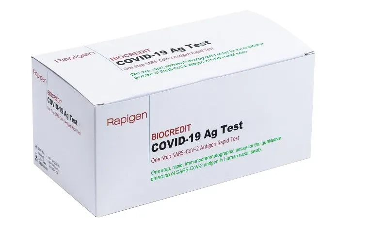 Bộ kit test nhanh Biocredit Covid-19 Ag Test hộp 20 bộ kit
