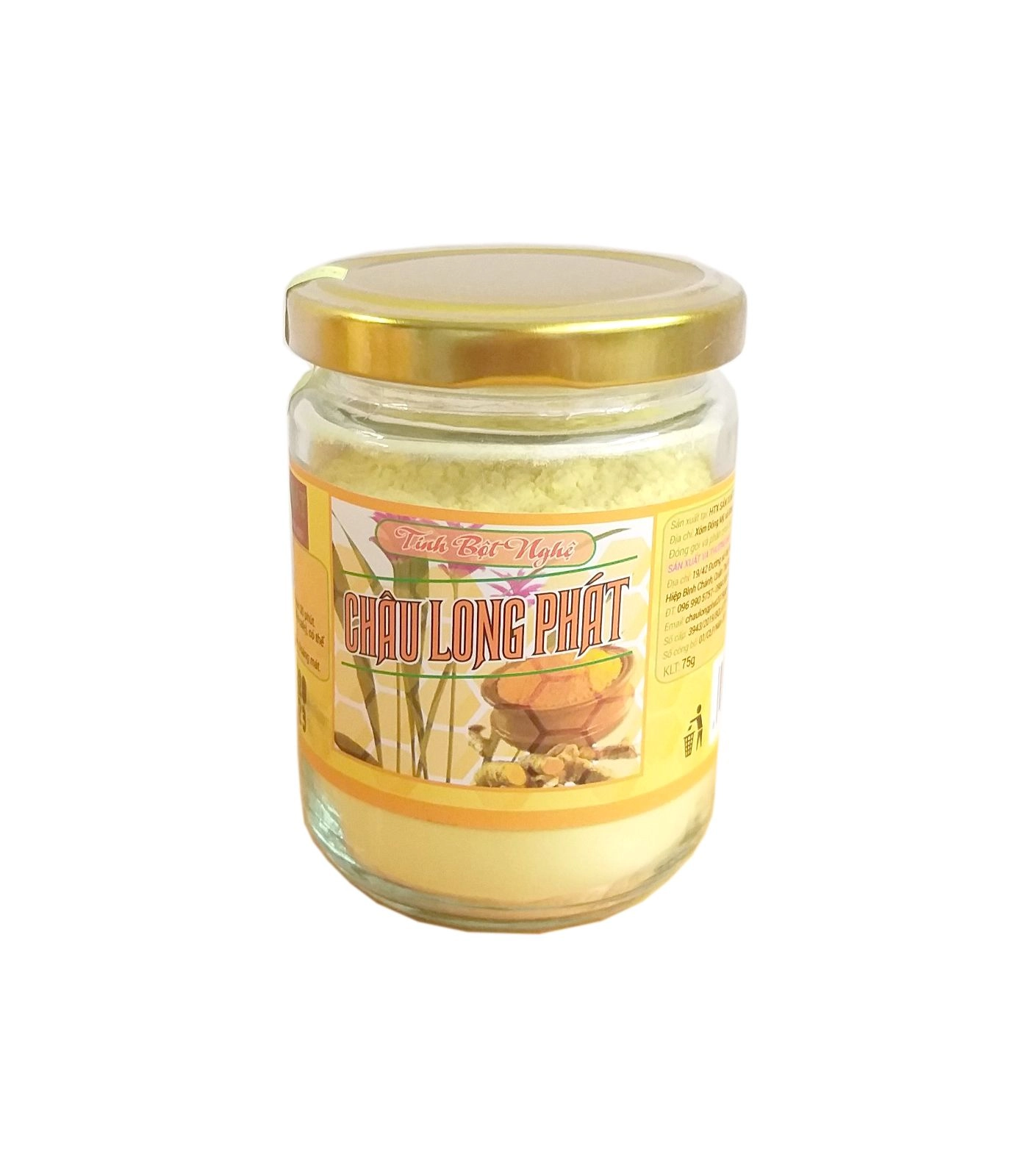 Tinh bột nghệ Châu Long Phát chai 150g