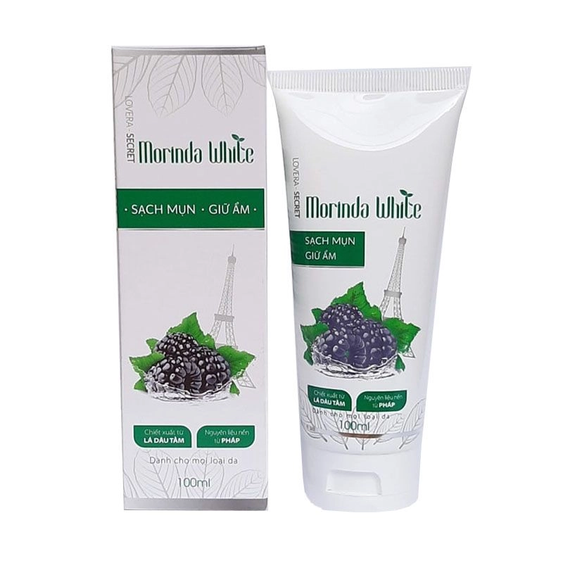 Sữa rửa mặt Morinda White hộp 1 tuýp 100ml
