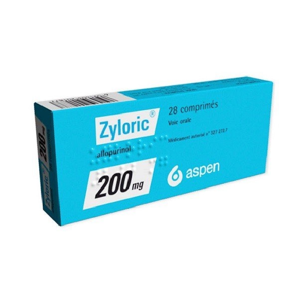Thuốc điều trị bệnh gout Zyloric 200mg hộp 28 viên nén