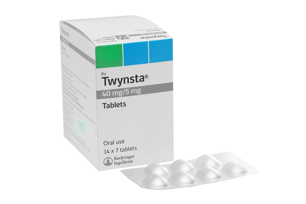 Thuốc trị cao huyết áp Twynsta 40mg/5mg hộp 98 viên