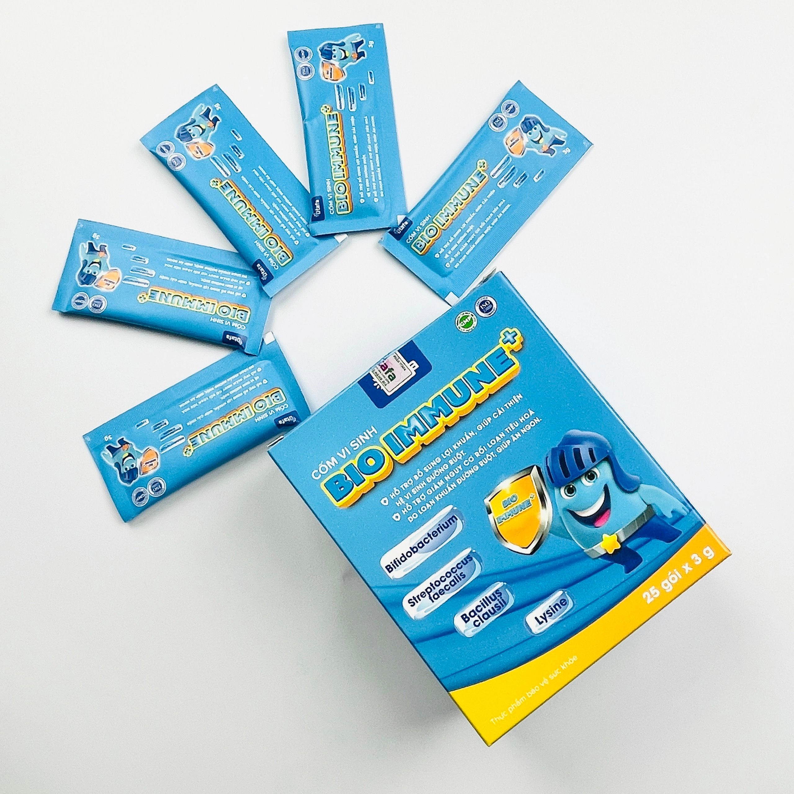 Cốm vi sinh Bio Immune+ hộp 25 gói x 3g