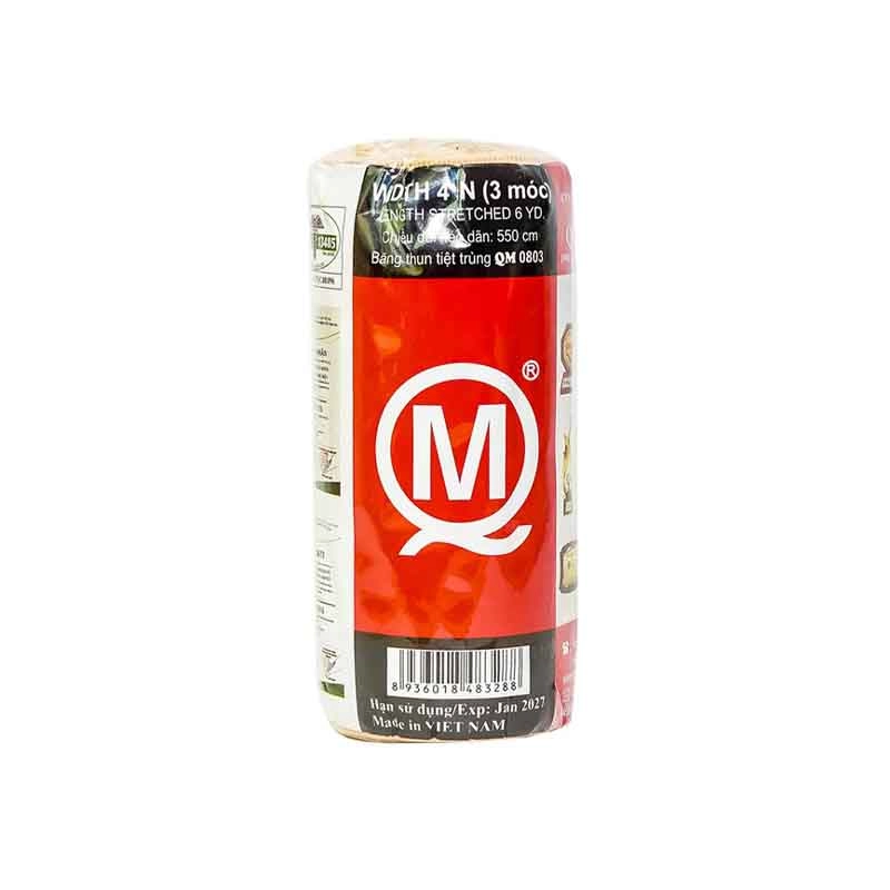 Băng thun y tế Quang Mậu cuộn 3 móc