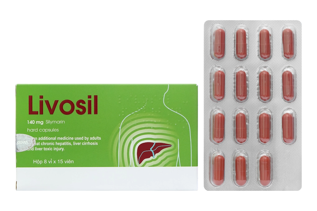 Livosil 140mg hộp 120 viên