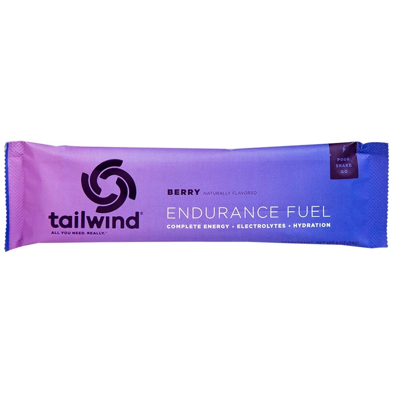 Cung cấp chất điện giải cho cơ thể bột năng lượng Endurance Fuel Tailwind Berry vị quả mọng hộp 14 gói x 54g