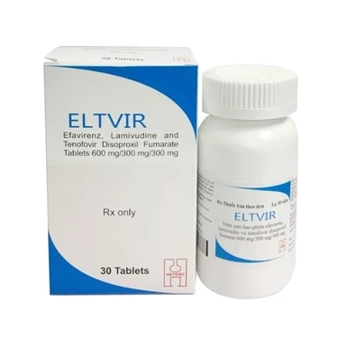 Chống phơi nhiễm hoặc điều trị HIV Eltvir Hetero hộp 30 viên