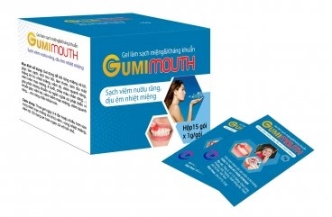 Gel làm sạch miệng & kháng khuẩn Gumimouth hộp 15 gói x 1g