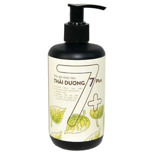 Dầu gội dược liệu Thái Dương 7Plus (7+) chai 250ml