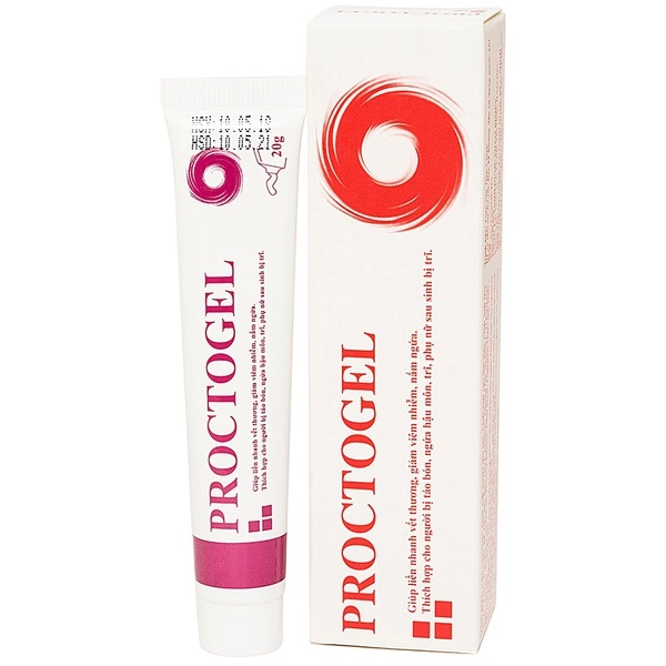 Gel bôi trị trĩ Proctogel tuýp 20g