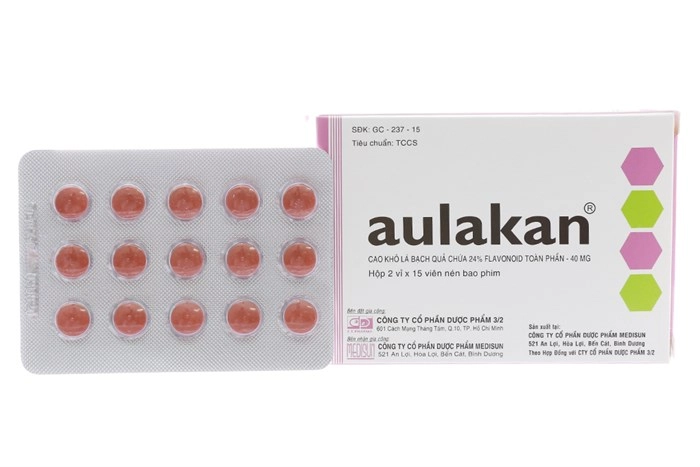 Thuốc trị suy giảm trí nhớ Aulakan hộp 30 viên