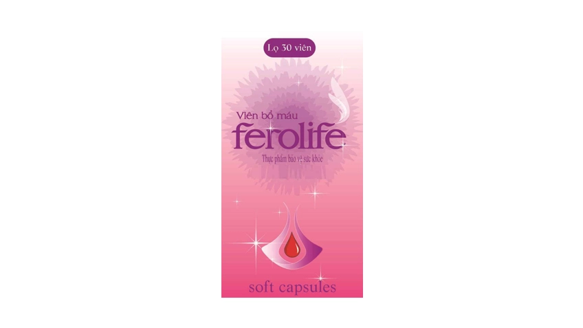 Viên bổ máu FeroLife hộp 1 lọ 30 viên