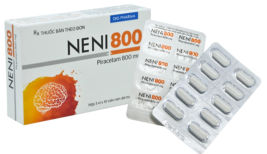Thuốc hướng tâm thần NENI 800 hộp 30 viên