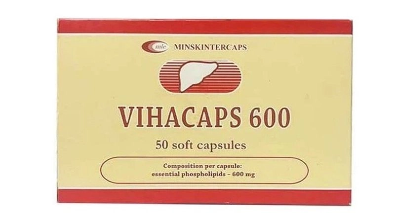 Vihacaps 600mg hộp 50 viên