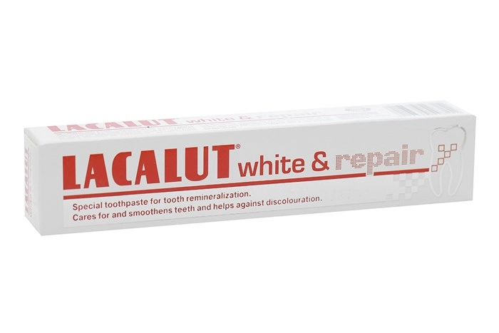 Kem đánh răng LACALUT white & repair hộp 1 tuýp 75ml