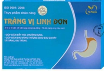 Viên uống hỗ trợ điều trị viêm loét dạ dày TRÀNG VỊ LINH ĐƠN hộp 4 vỉ x 15 viên