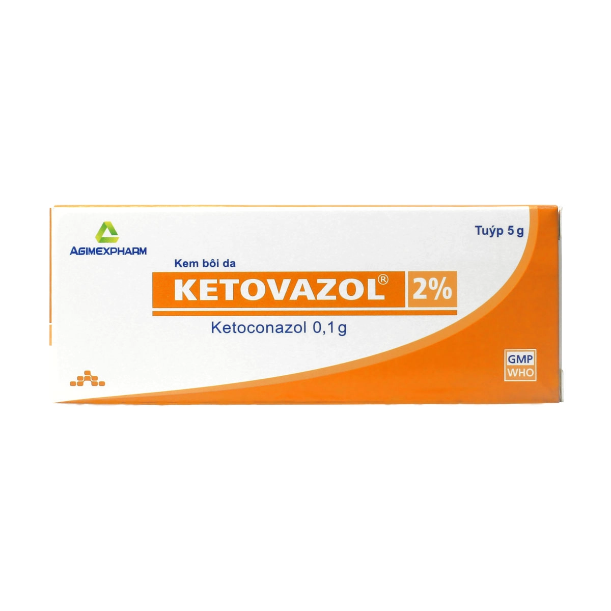 Kem bôi da Ketovazol 2% hộp 1 tuýp 5g