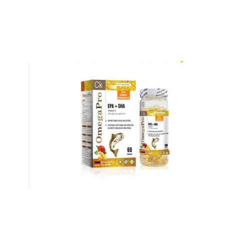 Viên uống sáng mắt, bảo vệ tim mạch, tăng cường trí nhớ OMEGA PRO CK hộp 1 lọ 60 viên