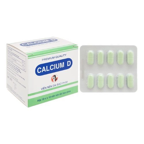 Viên uống bổ sung Calcium D RP hộp 100 viên