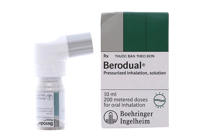 Thuốc xịt khí dung trị hen Berodual chai 10ml