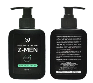 Dung dịch vệ sinh nam Z - MEN Lollipop chai 150ml