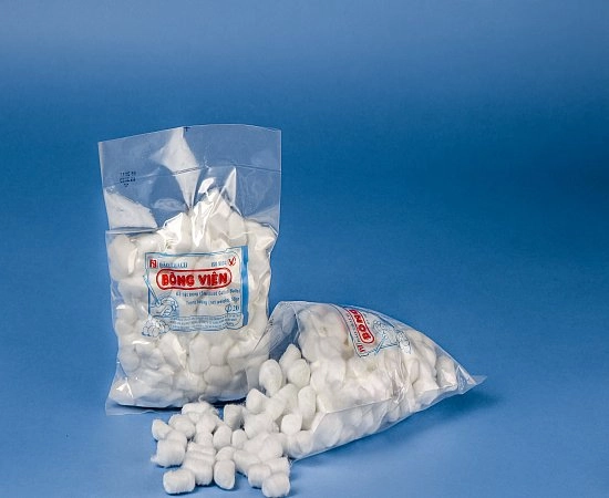 Bông y tế dạng viên Bảo Thạch gói 25g