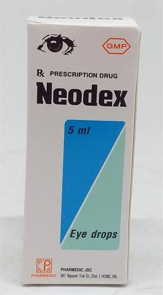 Thuốc nhỏ mắt Neodex hộp 1 lọ 5ml