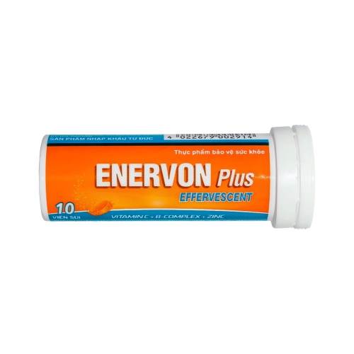 Viên sủi Enervon Plus Effervescent tuýp 10 viên
