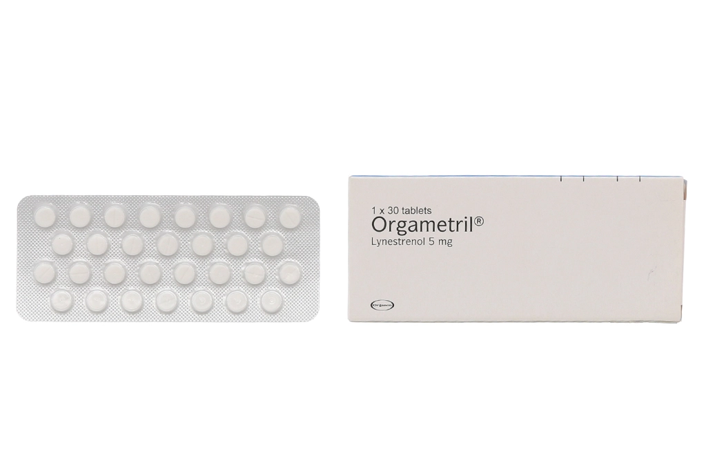 Thuốc trị đa kinh, rong kinh Orgametril hộp 30 viên